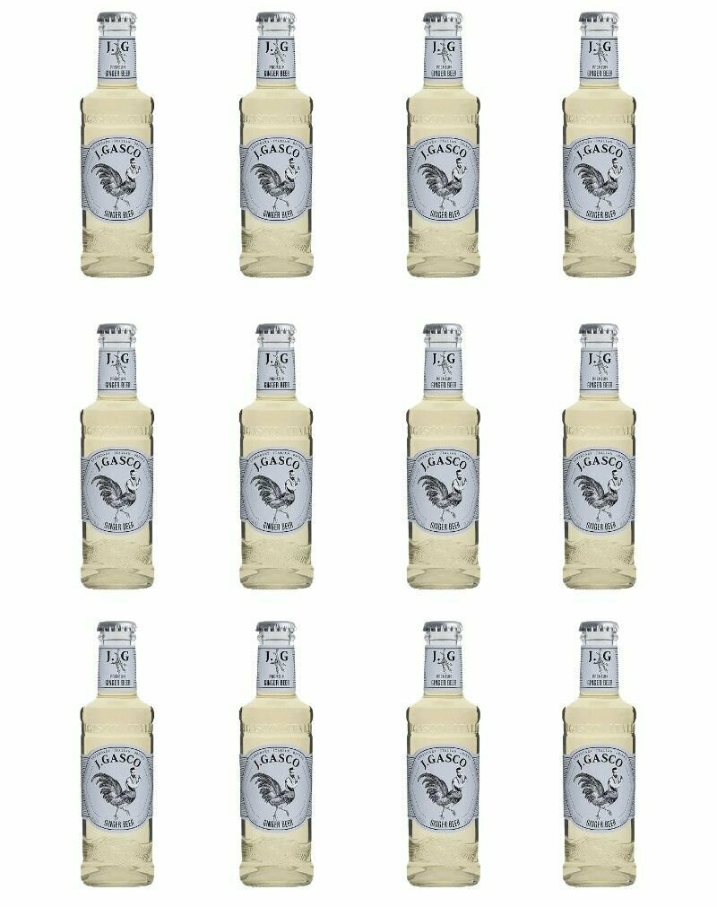 Тоник J.Gasco Ginger Beer Tonic (12 шт х 200 мл)