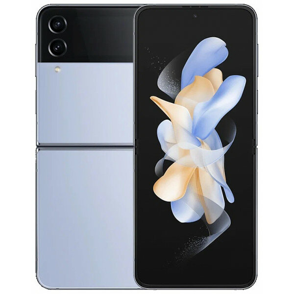 Смартфон Samsung Galaxy Z Flip4 8/256 ГБ, голубой (для других стран)