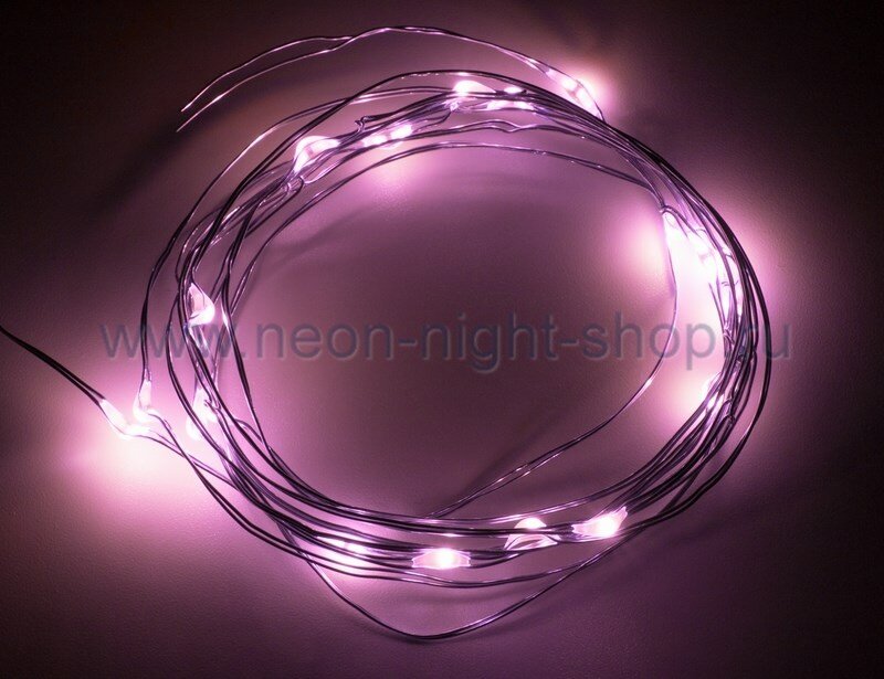 Neon-night Гирлянда светодиодная Роса, 2 м, 20 диодов 303-007