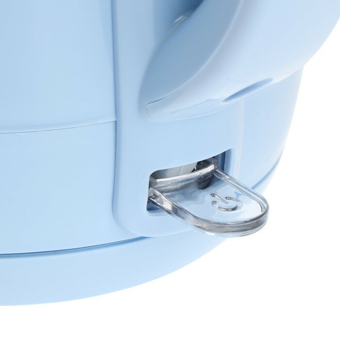 Чайник электрический "Добрыня" DO-1249B, пластик, 1.8 л, 2000 Вт, голубой - фотография № 3