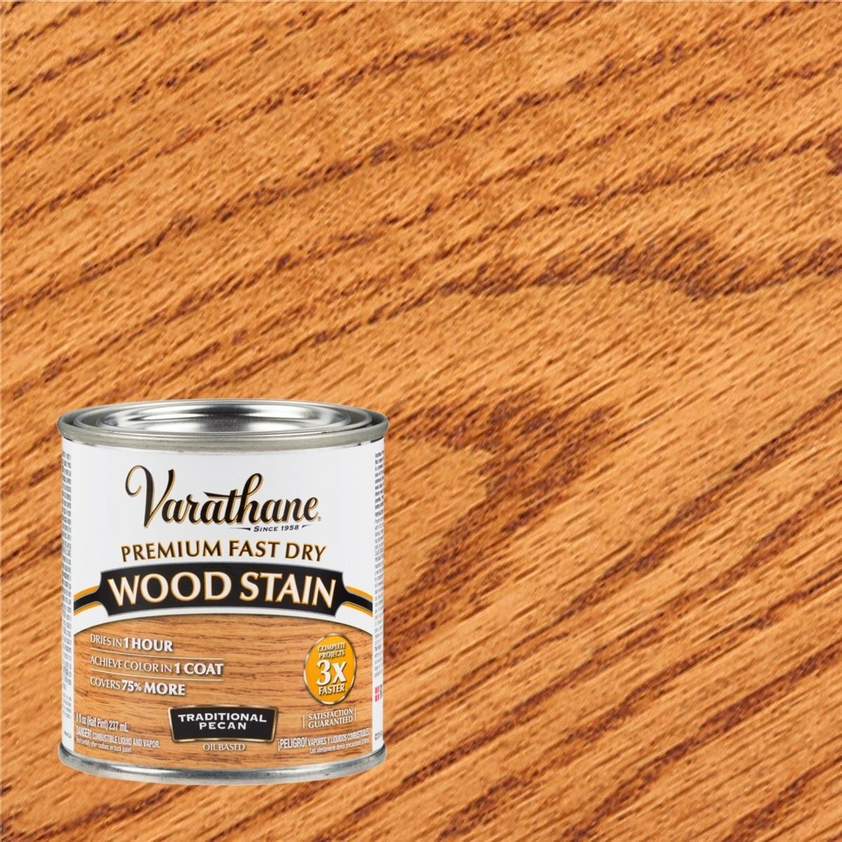 VARATHANE Fast Dry Масло быстросохнущее тонирующее, орех пекан (0,236л)
