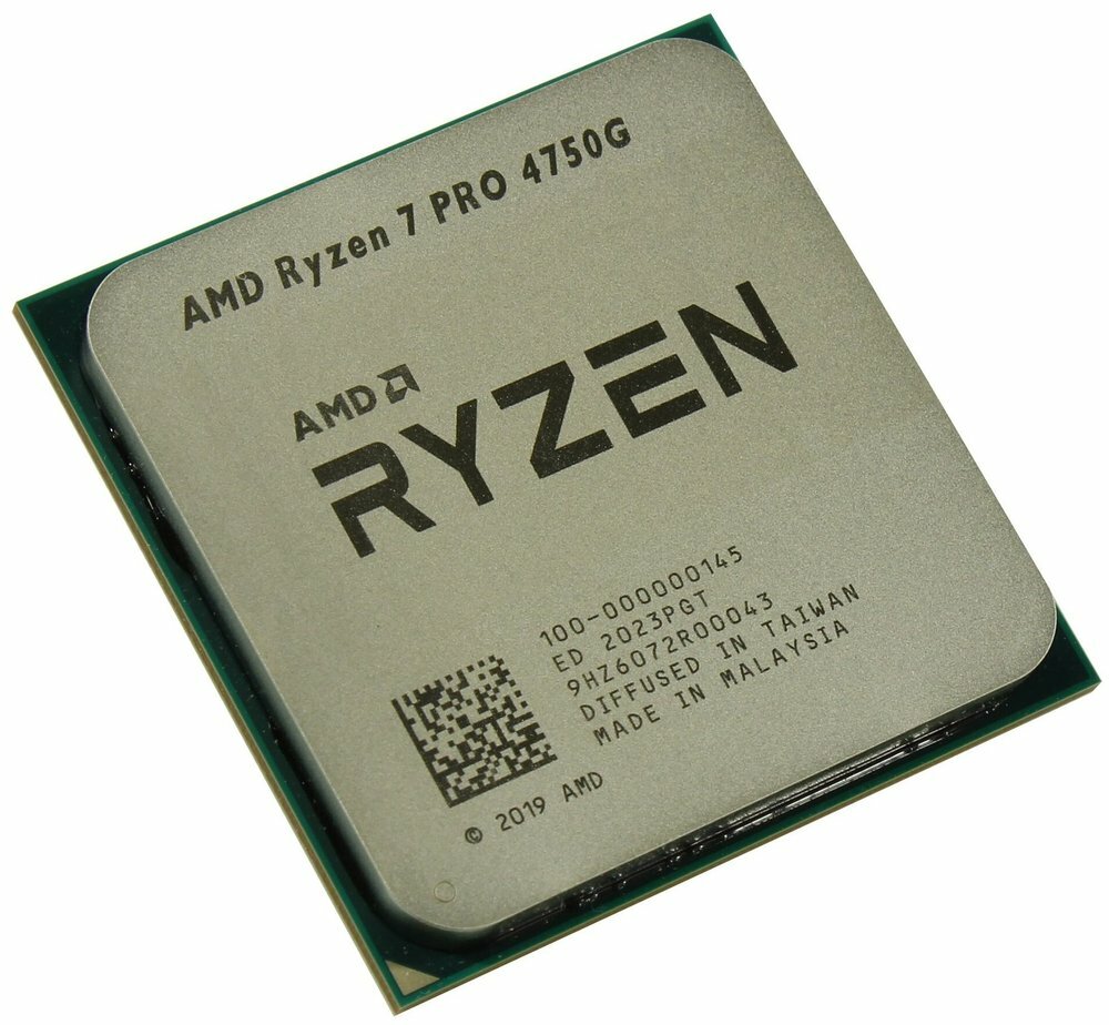 Процессор AMD Ryzen 7 PRO 4750G AM4 (100-100000145mpk) (3.6GHz/AMD Radeon) Multipack 100-100000145MP