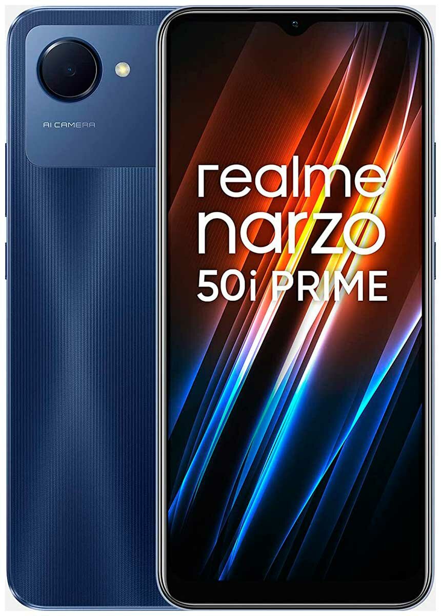 Смартфон Realme narzo 50i Prime RMX3506 64Gb 4Gb синий