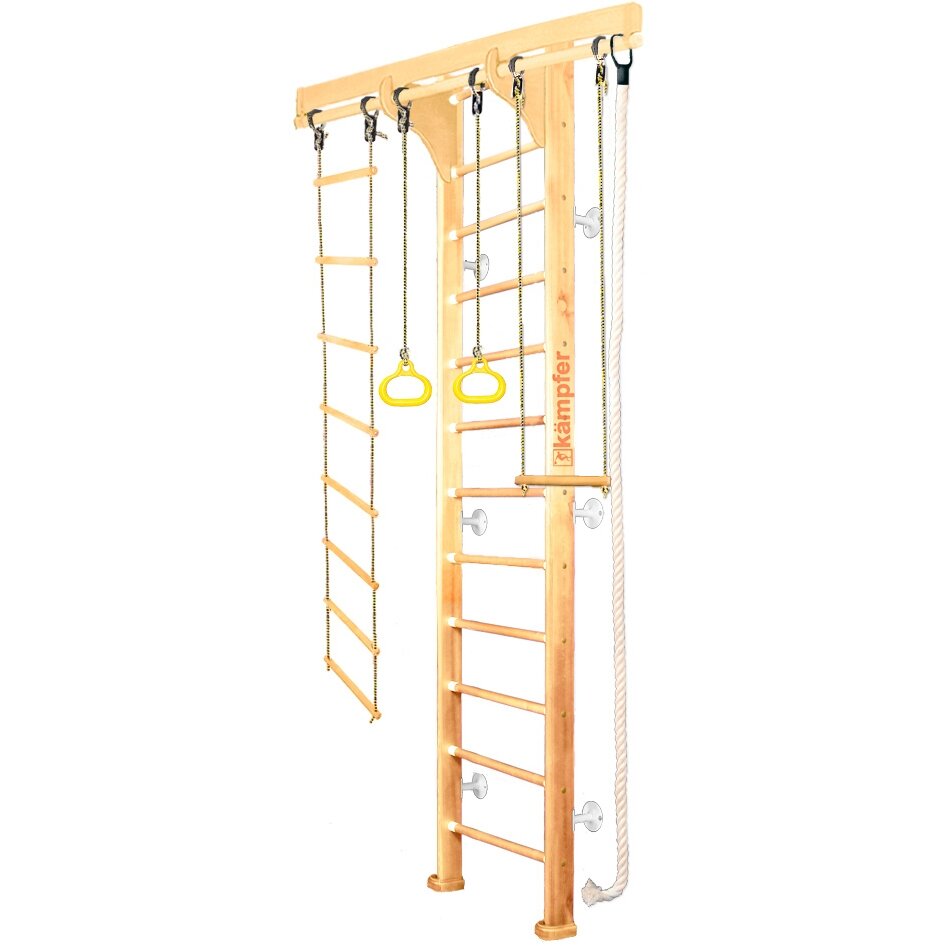 Домашний спортивный комплекс Kampfer Wooden Ladder Wall - натуральный (3 м)