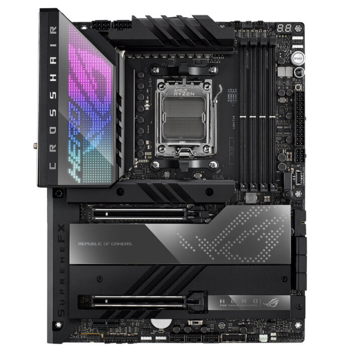 ROG CROSSHAIR X670E HERO /AM5,X670,USB4,MB AM5 EATX 4xDDR5 2xPCIEx16 PCIEx1 4xM.2 2.5GLAN (90MB1BC0-M0EAY0) (862420)