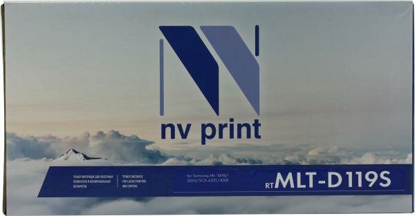 Картридж NV-Print MLT-D119S MLT-D119S для Samsung ML-1610, ML-1615, ML-1620, ML-1625, ML-2010, ML-2015, ML-2020, ML-2510, ML-2570, ML-2571, SCX-4321,