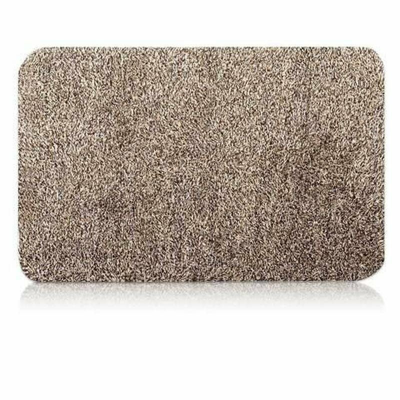 Супервпитывающий придверный коврик Clean Step Mat, коричневый - фотография № 7
