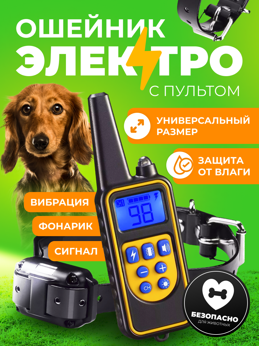 Электронный ошейник для дрессировки собак Р-880. - фотография № 1