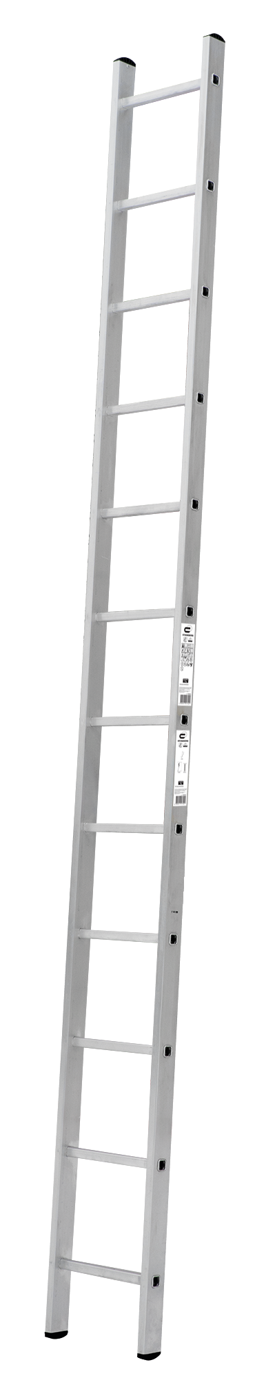 Лестница приставная 1-секционная Standers до 4,5м 12 ступеней - фотография № 1