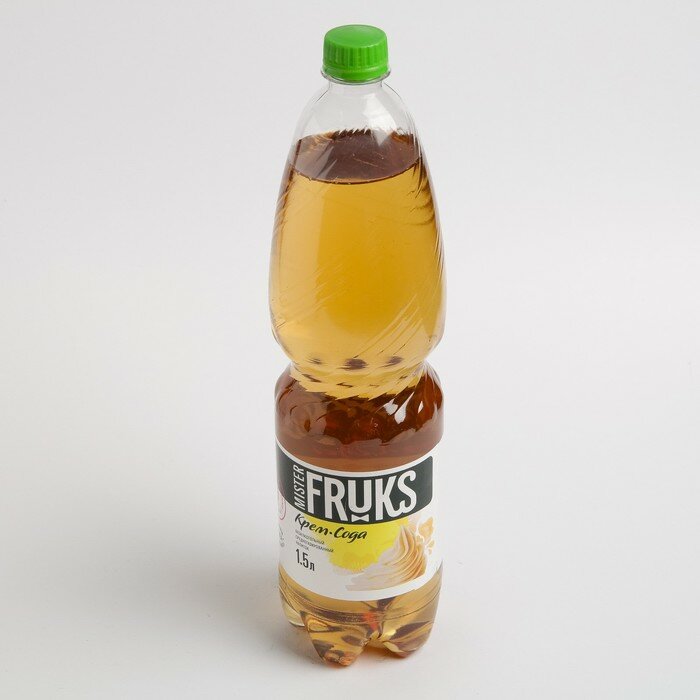 Лимонад мистер фрукс Крем-Сода 1,5л ПЭТ - фотография № 1