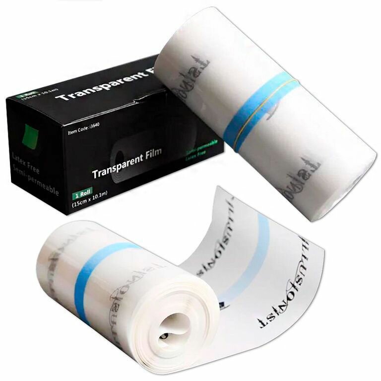 Заживляющая пленка для татуировки illusionist Tattoo Transparent Film Bandage (15см x 10 метров)