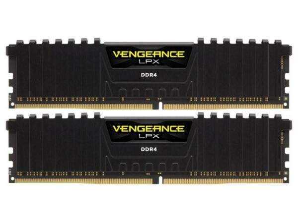 Оперативная память 16Gb (2x8Gb) PC4-25600 3200MHz DDR4 DIMM CL16 Corsair CMK16GX4M2B3200C16