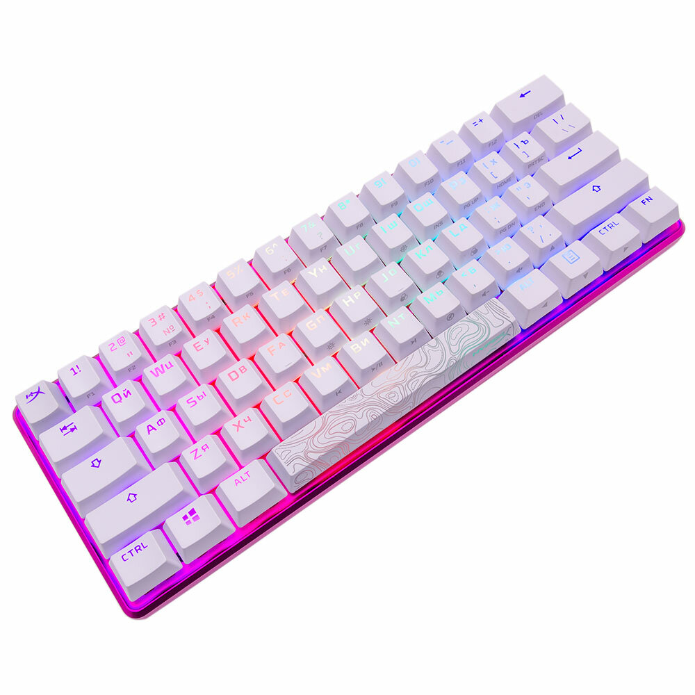 Игровая клавиатура HyperX Alloy Origins 60 Pink
