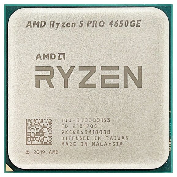 Процессор AMD Ryzen 5 PRO 4650GE 100-000000153/(3.3GHz) сокет AM4 L3 кэш 8MB/OEM