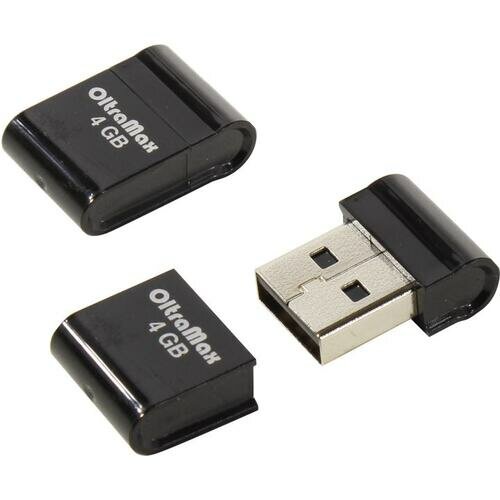 Флешка Oltramax OM-4GB-70-черный 4 Гб Black