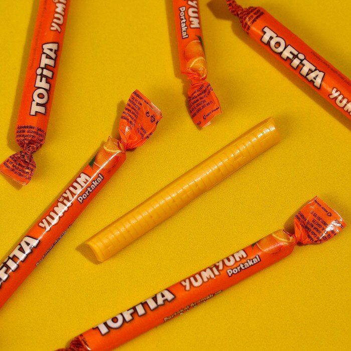 Жевательные конфеты «Люблю тебя, несмотря на твою вредность», вкус: апельсин, 50 г., 8 шт. - фотография № 2