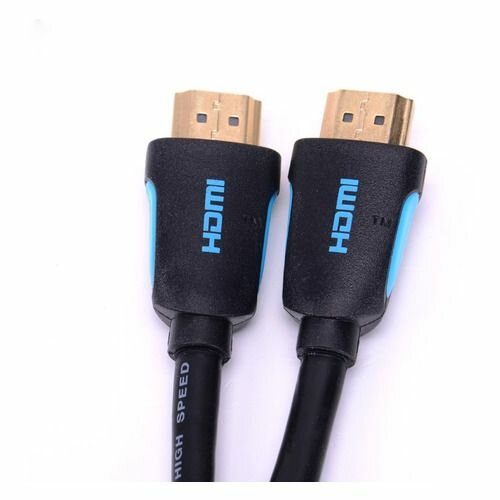 Кабель аудио-видео VENTION VAA-M01-B150, HDMI (m) - HDMI (m) , 1.5м, GOLD, черный