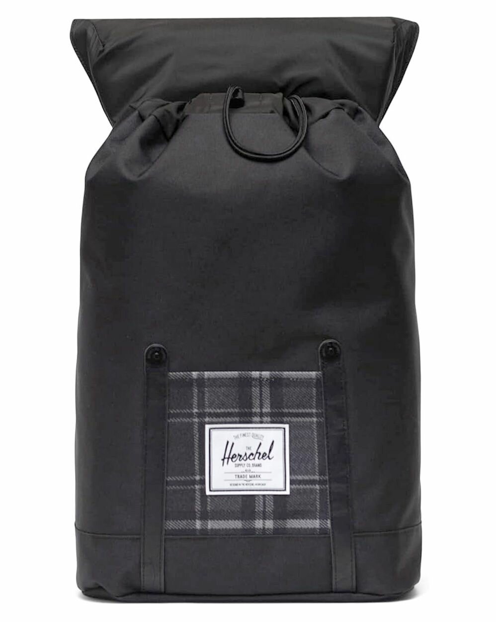 Рюкзак Herschel Little America 10014 (BLACK/GRAYSCALE PLAID 25L)