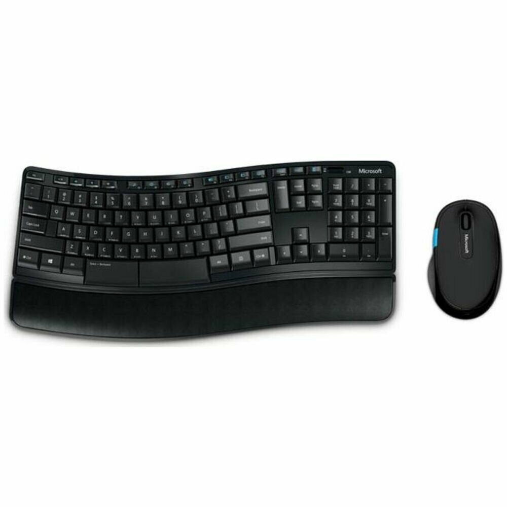 Комплект клавиатура + мышь Microsoft Sculpt Comfort Desktop Black USB