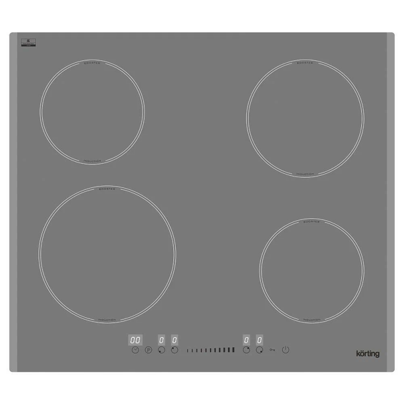 Индукционная варочная панель Korting HI 64560 BGR (серый)