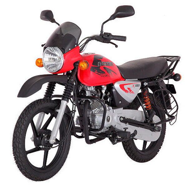 Мотоцикл Bajaj Boxer BM 125 X Двиг 4Т 12453 10 лс красный BAJAJ-BM-125X-RED