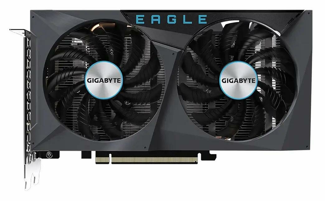 Видеокарта GIGABYTE Nvidia GeForce RTX 3050 GV-N3050EAGLE OC-8GD, 8Gb