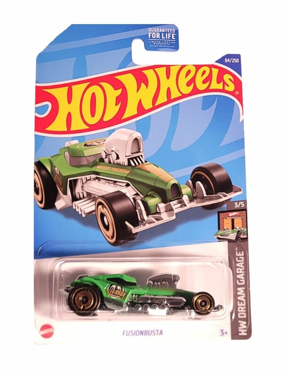 Машинка Hot Wheels коллекционная (оригинал) FUSIONBUSTA зеленый