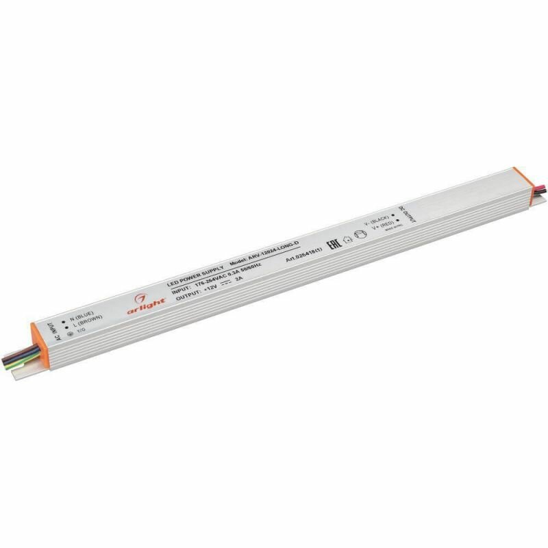 Блок питания Arlight ARV-12024-Long-D 12V 24W *20 IP 2A 026418(1)