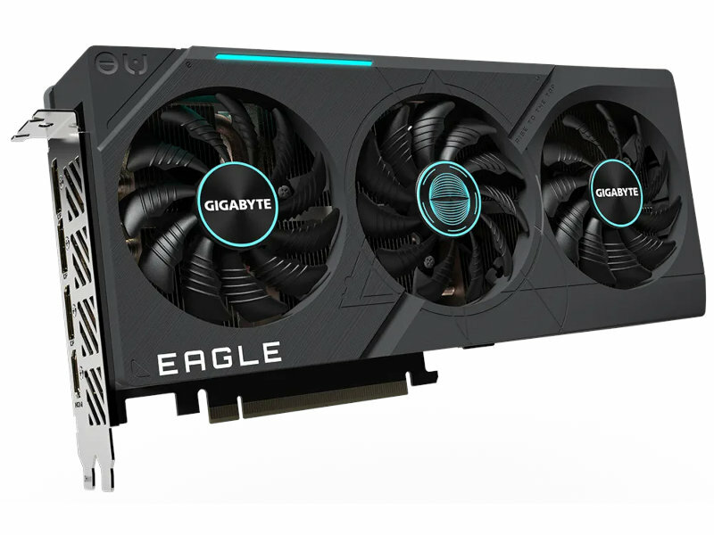 Видеокарта GigaByte GeForce RTX 4070 Eagle OC 2310Mhz PCI-E 4.0 12288Mb 21000Mhz 192 bit HDMI DP GV-N4070EAGLE OC-12GD