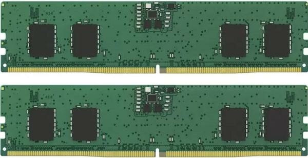Оперативная память для компьютера 16Gb (2x8Gb) PC5-44800 5600MHz DDR5 DIMM CL46 Kingston ValueRAM KVR56U46BS6K2-16