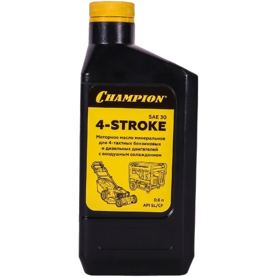 Масло для садовой техники CHAMPION 4-Stroke SAE 30