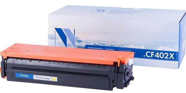 NV Print CF402XY Картридж для HP Laser Jet Pro M252dw/M252n/M274n/M277dw/M277n (2300k) Yellow