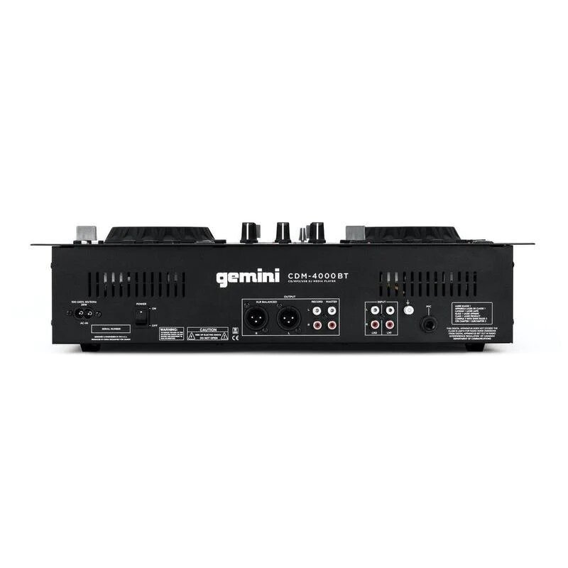 Gemini CDM-4000BT - Двойной USB/CD DJ проигрыватель