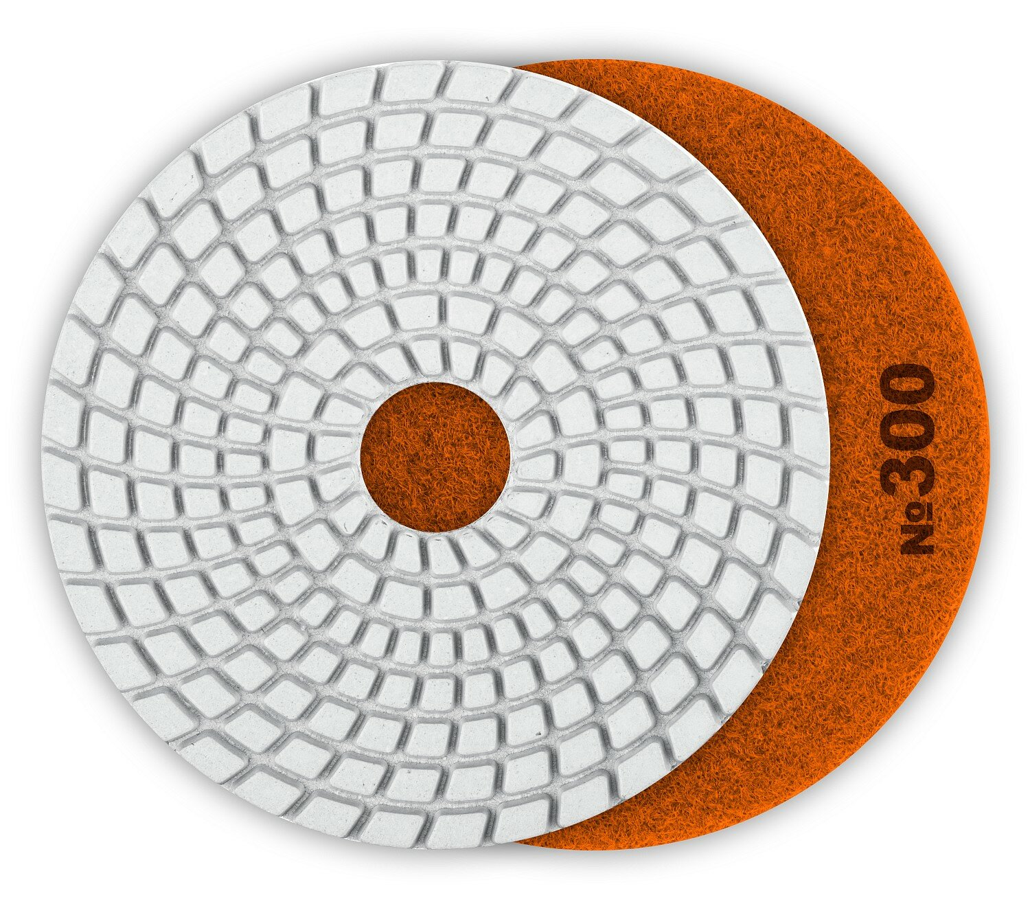 ЗУБР АГШК 100 мм №300 мокрое шлифование Алмазный гибкий шлифовальный круг (29866-300)