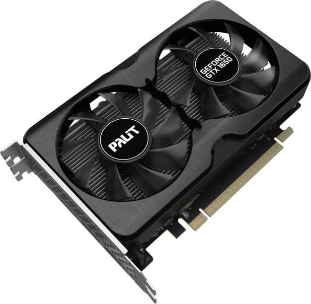 Видеокарта PCIE16 GTX1650 4GB GDDR6 PA-GTX1650 GP 4G GDDR6 PALIT NE6165001BG1-1175A RTL