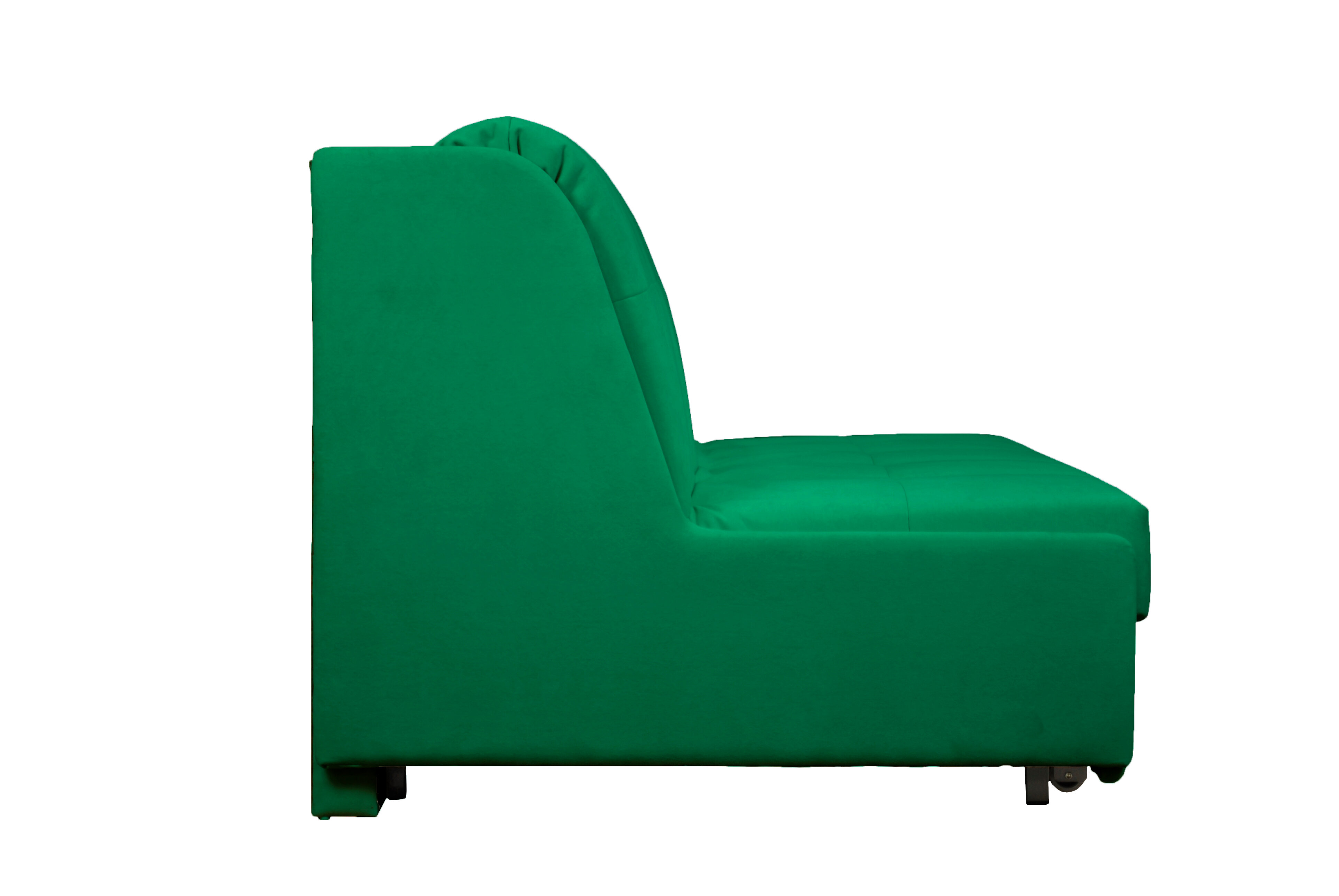 Диван раскладной Аккорд (140) цвет зеленый МФ Валерия - фотография № 5