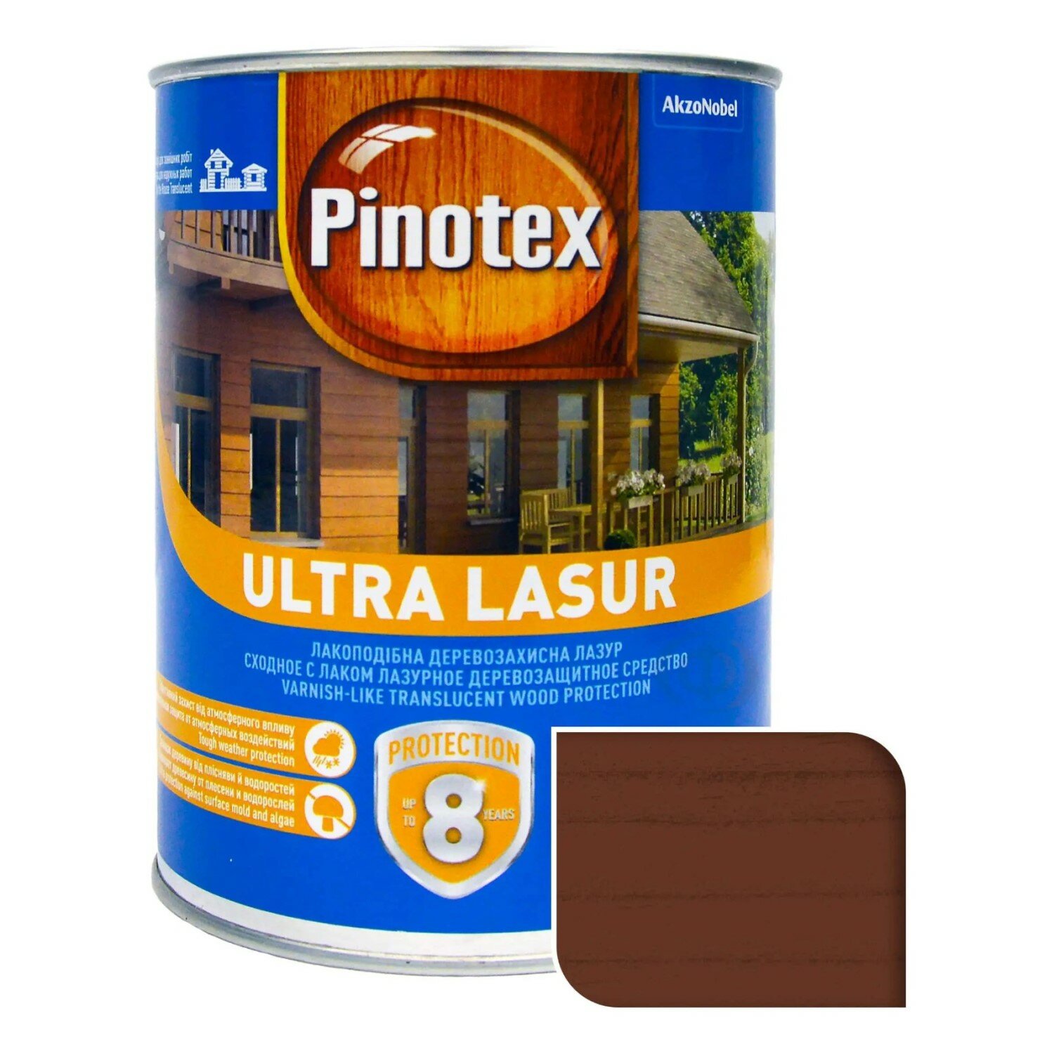 Лазурь для наружных работ Pinotex Ultra Lasur Эстония