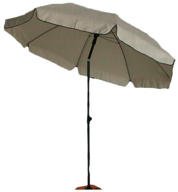 Садовый зонт Lex 1192 бежевый - фотография № 2