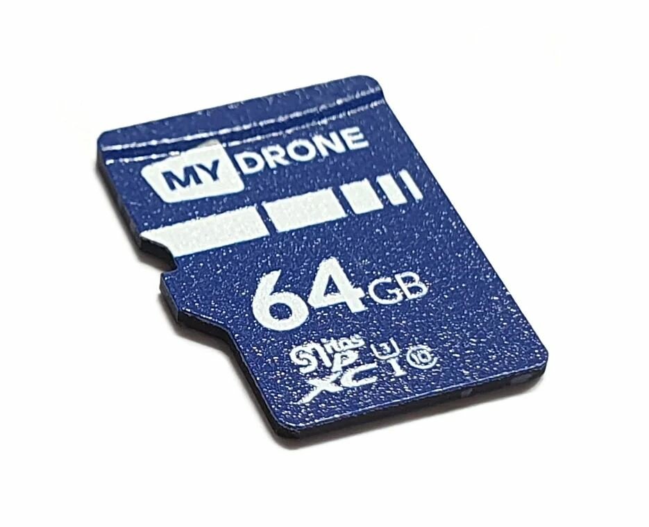 Карта памяти 64Gb MyDrone microSDXC Class 10 UHS-I U3 MIXZA только карта версия Стандартная