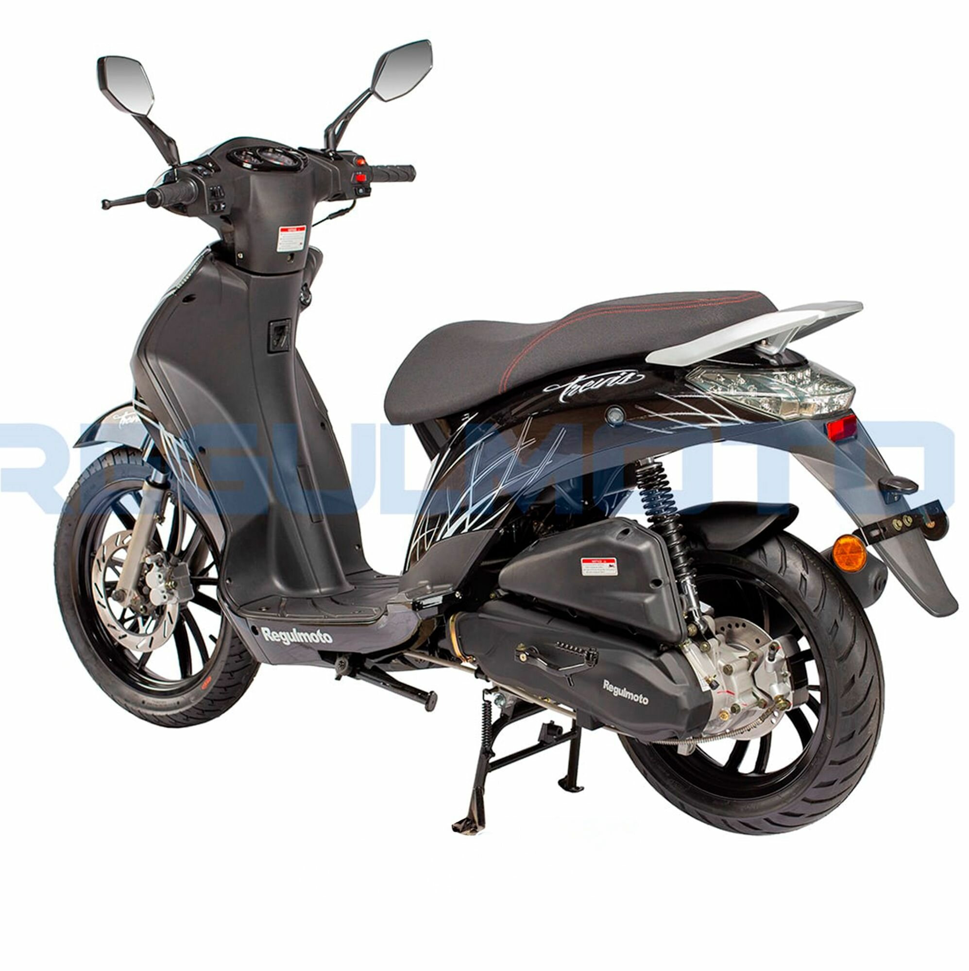 Скутер Regulmoto TREVIS 125 (LJ125T-16) Черный 100019-3