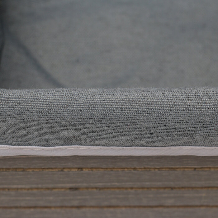 Корзина для хранения Доляна Storage, 24×15×10 см, средняя, цвет серый - фотография № 3