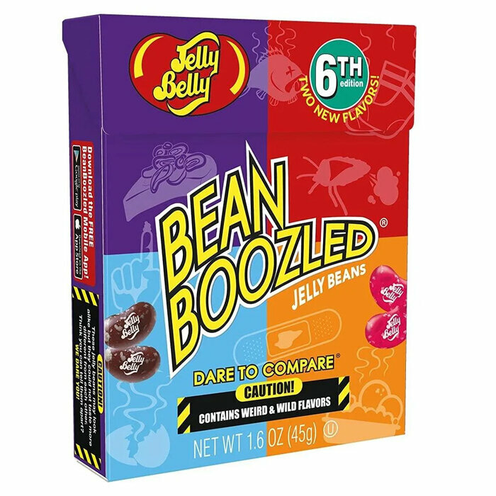 Драже жевательное конфеты Jelly Belly Bean Boozled 6-я серия (Таиланд), 45 г