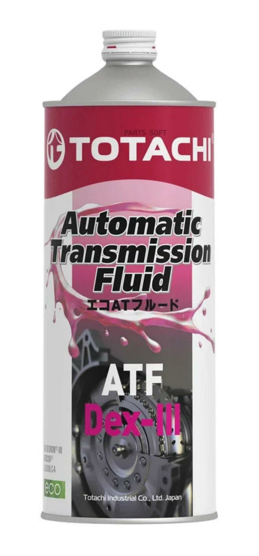 TOTACHI 20701 TOTACHI ATF Dex-III (1L)_ .! \Dexron IIIH,IIIG, III, Ford Mercon, Allison C-4