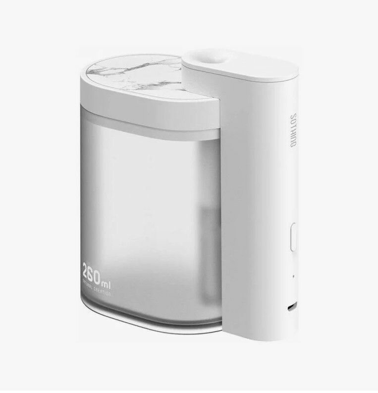 Увлажнитель настольный ультразвуковой Sothing Geometry Humidifier 260мл (DSHJ-H-002) русская версия!!, белый - фотография № 1