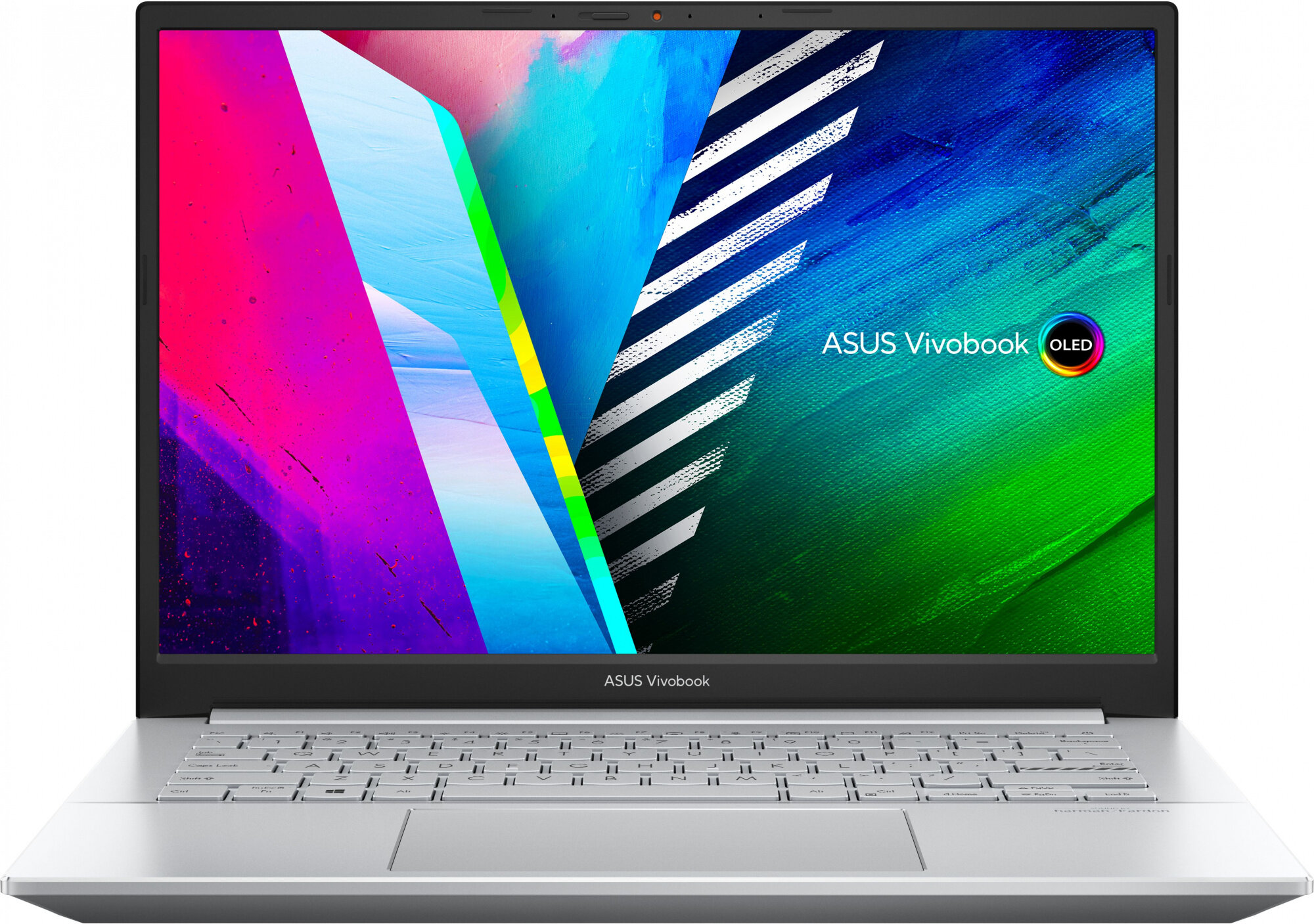 Ноутбук ASUS Vivobook Pro 14 OLED M3401QA-KM113, 14", AMD Ryzen 5 5600H 3.3ГГц, 8ГБ, 256ГБ SSD,