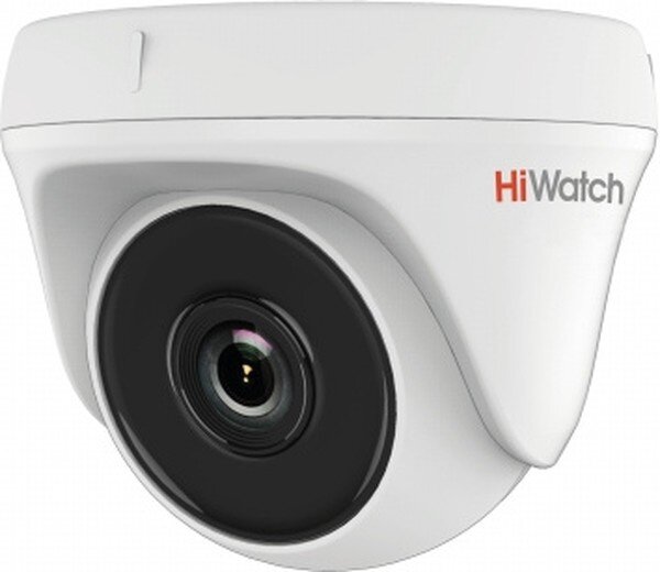 Камера видеонаблюдения Hikvision HiWatch DS-T133 2.8-2.8мм HD-TVI цветная корп.:белый