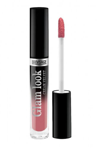 Жидкая губная помада LUXVISAGE GLAM LOOK cream velvet тон 217
