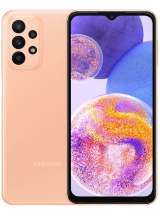 Мобильный телефон Samsung Galaxy A23 4/64 ГБ, оранжевый