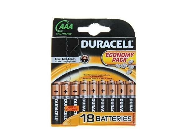  Duracell LR03-18BL AAA 18 