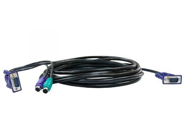 Кабель D-Link DKVM-CB/12M/B1A 12м черный